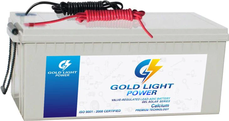 Billig Pris 12V200AH Solar Batteri GEL Batteri Standard Produkter